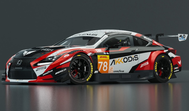 El nuevo diseño del Lexus de "Pechito" López para 2024: AutoPechito1.jpeg