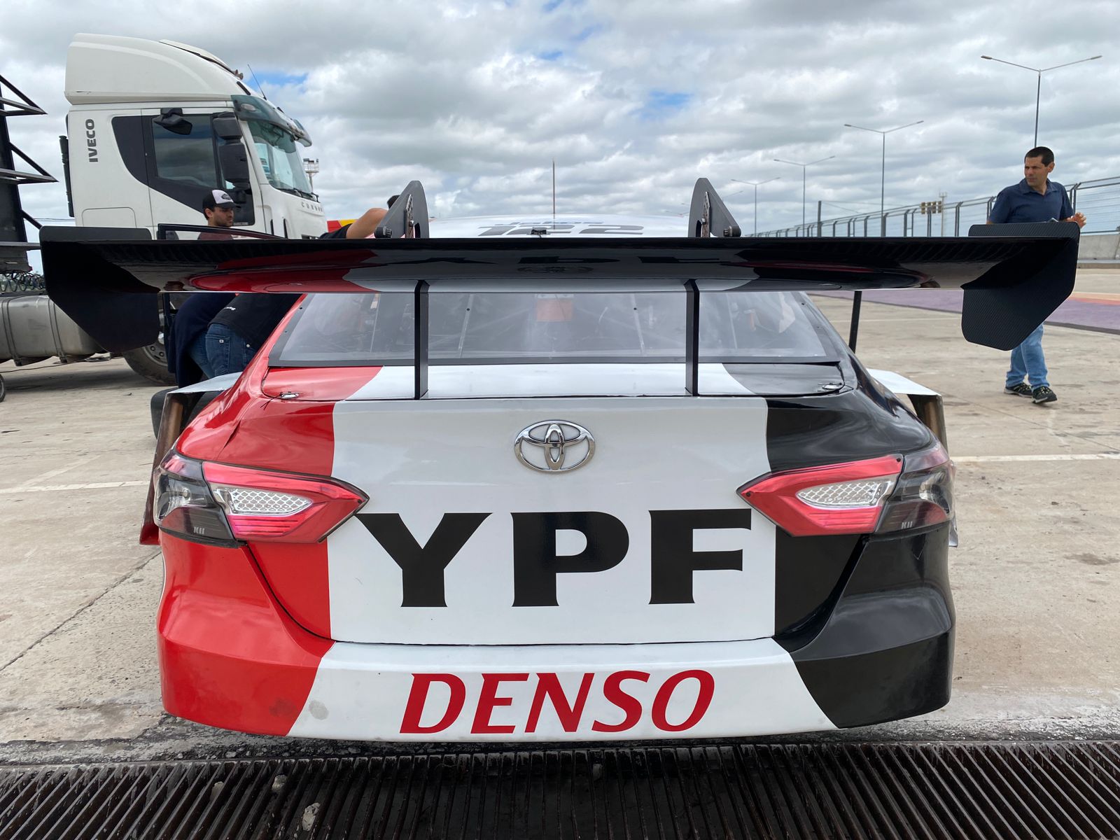 Las imágenes de la prueba en San Nicolás: Camry2.jpg